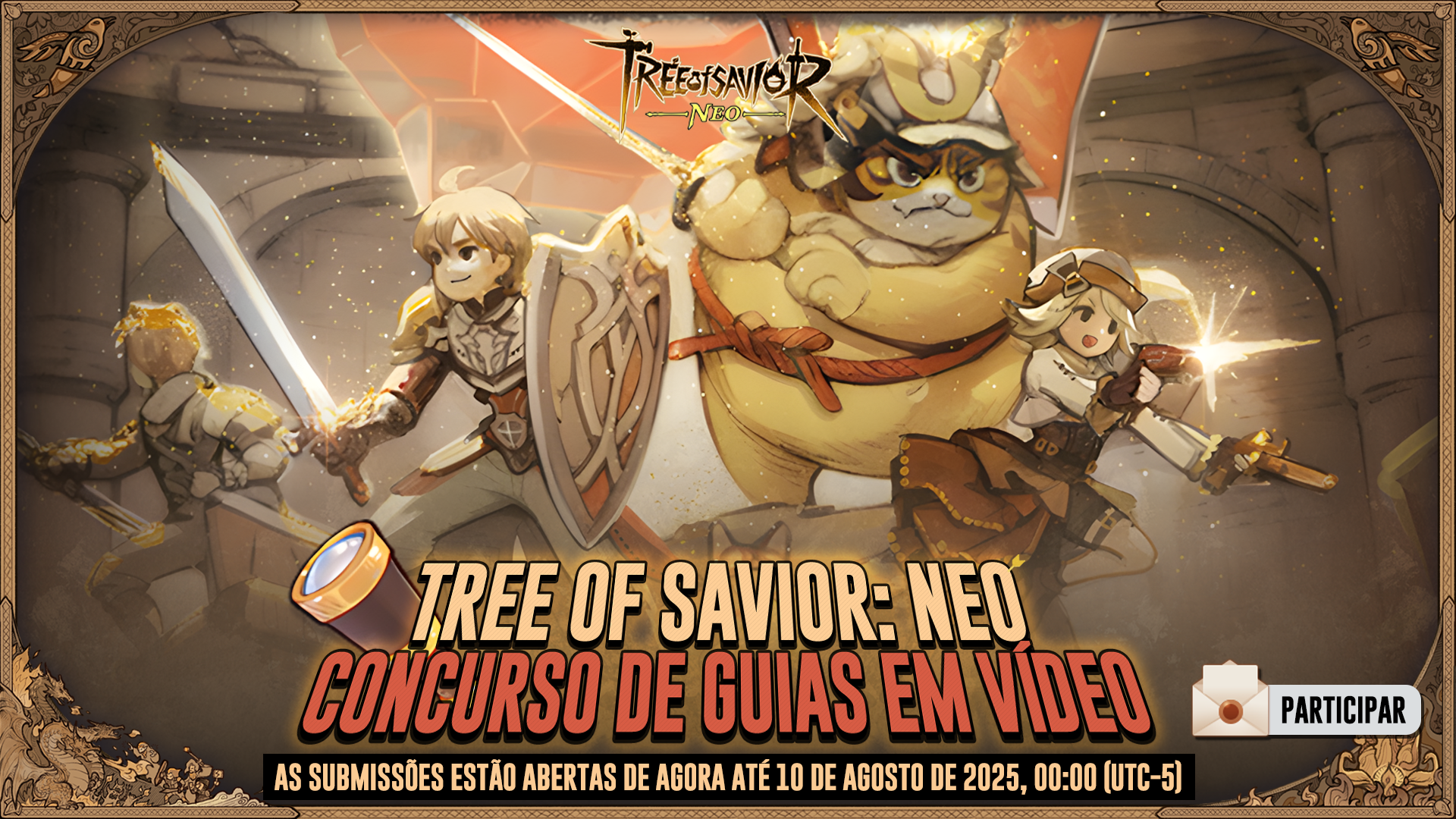 Tree of Savior: NEO - Competição de Criação de Guia em Vídeo