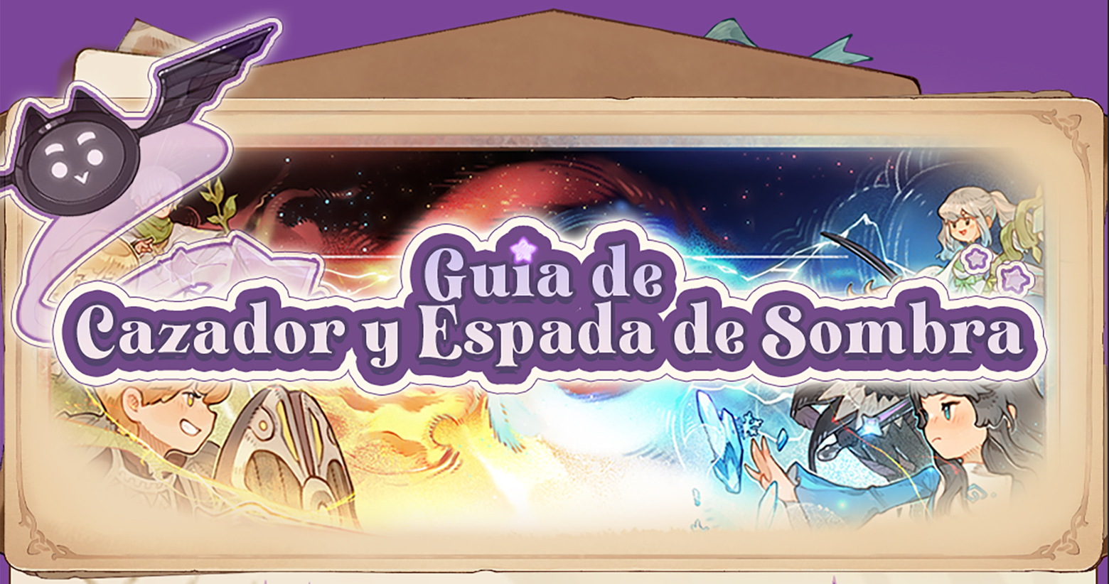 Guía de Cazador y Espada de Sombra