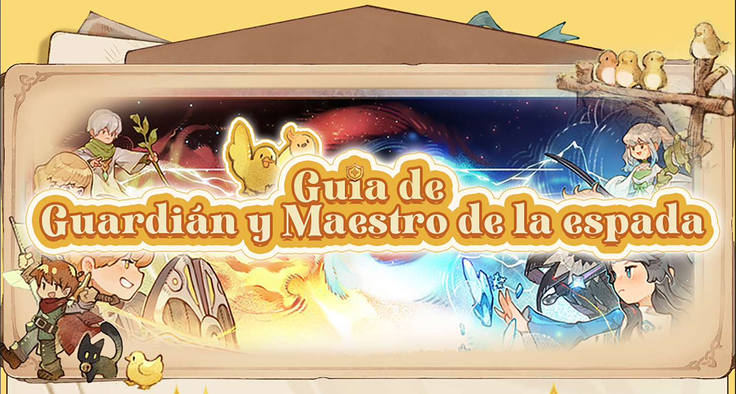 Guía de Guardián y Maestro de la espada