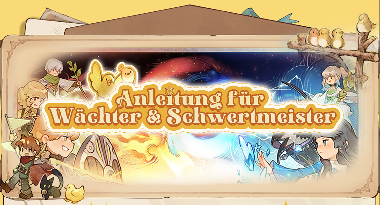 Anleitung für Wächter & Schwertmeister